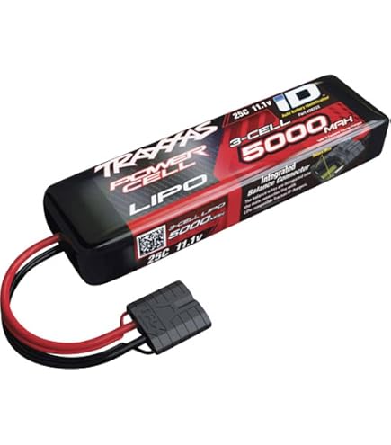 Amazon | ハイテック トラクサス リポバッテリー 5000mAh 11.1V 3-Cell
